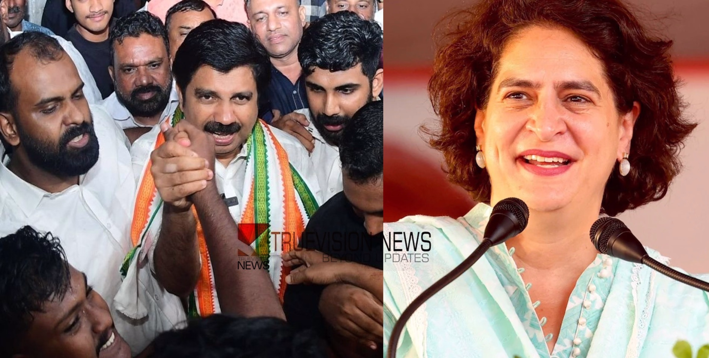 യുഡിഎഫ് ഒരു ടീമായി നേടിയ വിജയം, അഭിനന്ദനങ്ങൾ -  പ്രിയങ്ക ഗാന്ധി
