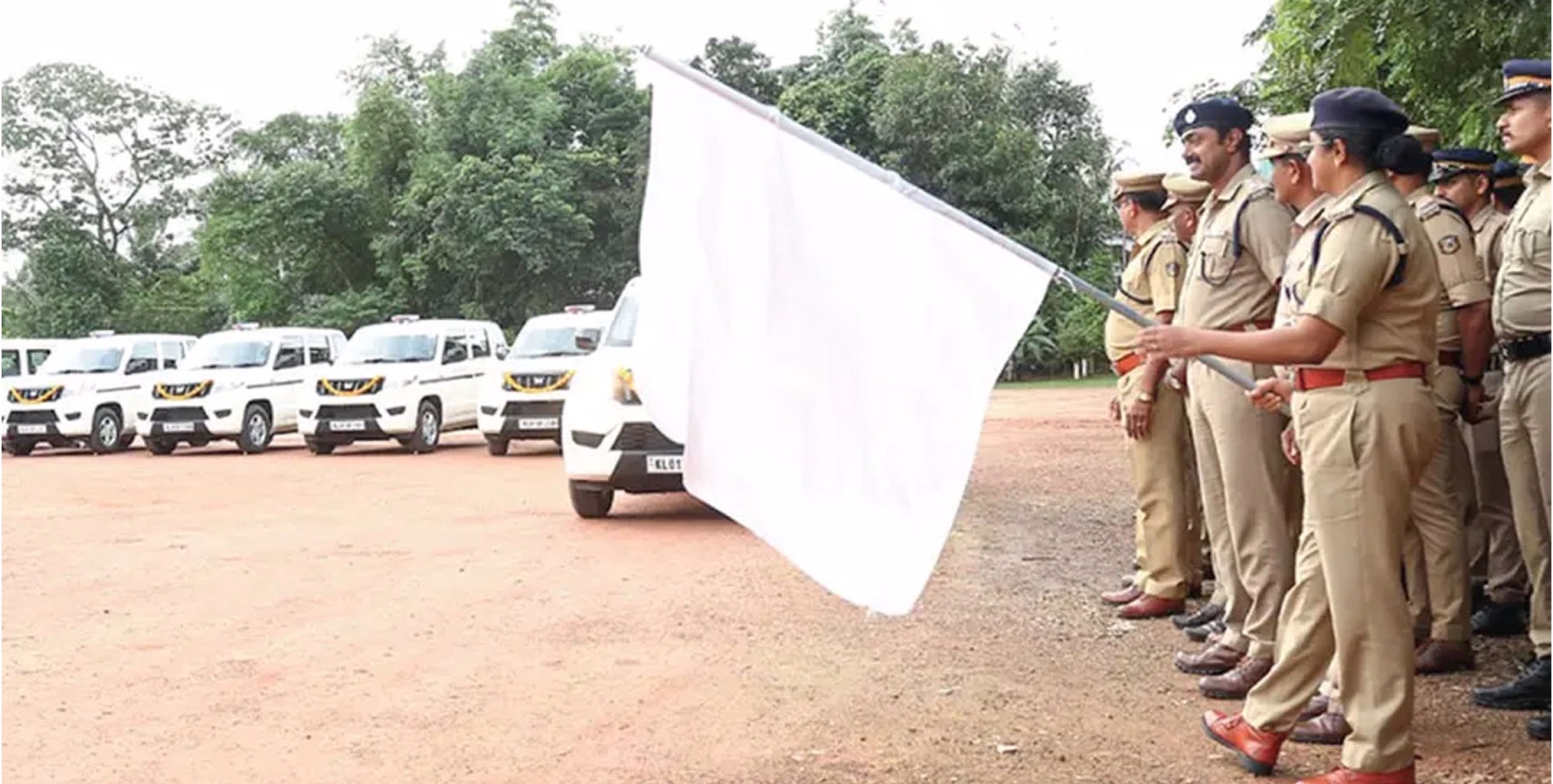  ജില്ലാ പൊലീസിന് അനുവദിച്ച ഏഴ് വാഹനങ്ങൾ നിരത്തിലിറക്കി