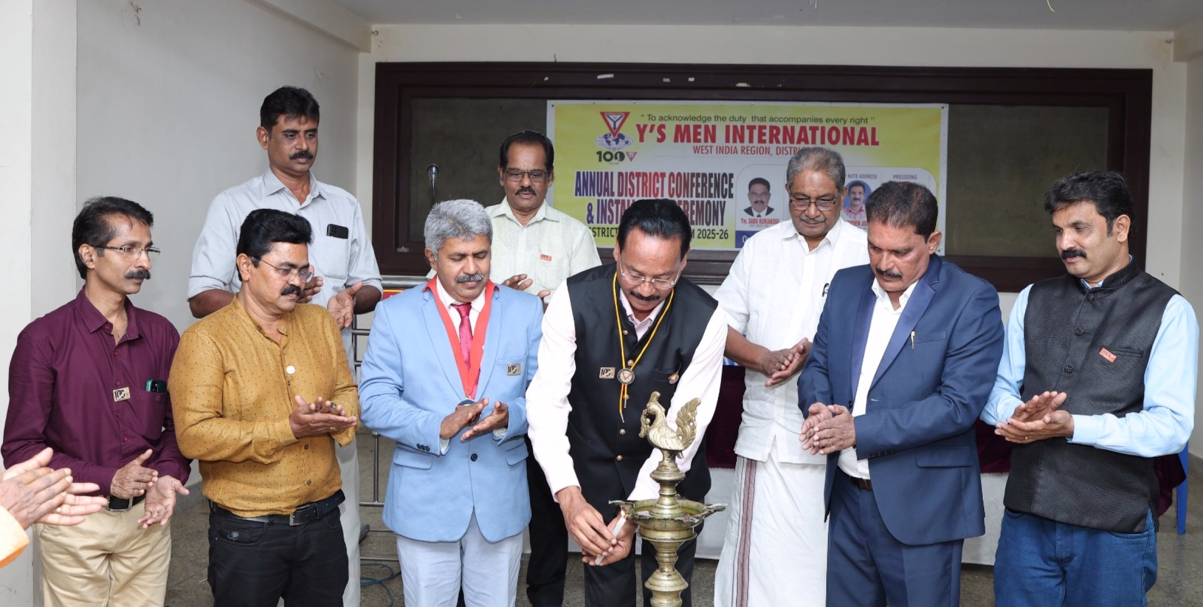 വൈസ്‌മെന്‍ ഇന്റര്‍നാഷണല്‍ വെസ്റ്റ് ഇന്ത്യ റീജിയന്‍ ഡിസ്ട്രിക് ഫോറിന്റെ സ്ഥാനാരോഹണം സംഘടിപ്പിച്ചു