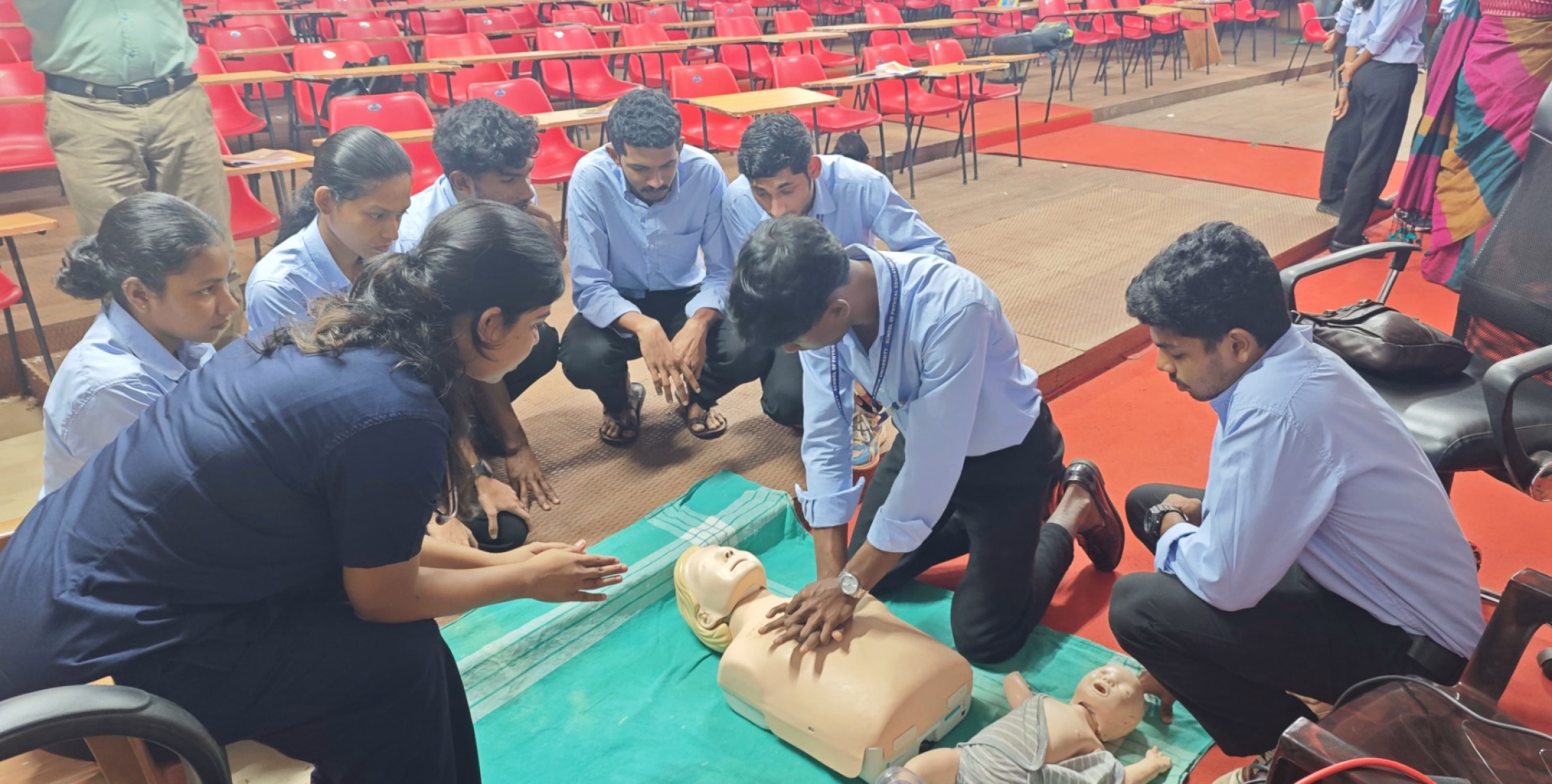 ഫസ്റ്റ് എയ്ഡ്- CPR സ്കിൽസ് വർക്ക്ഷോപ്പ് ട്രെയിനിങ് സംഘടിപിച്ചു