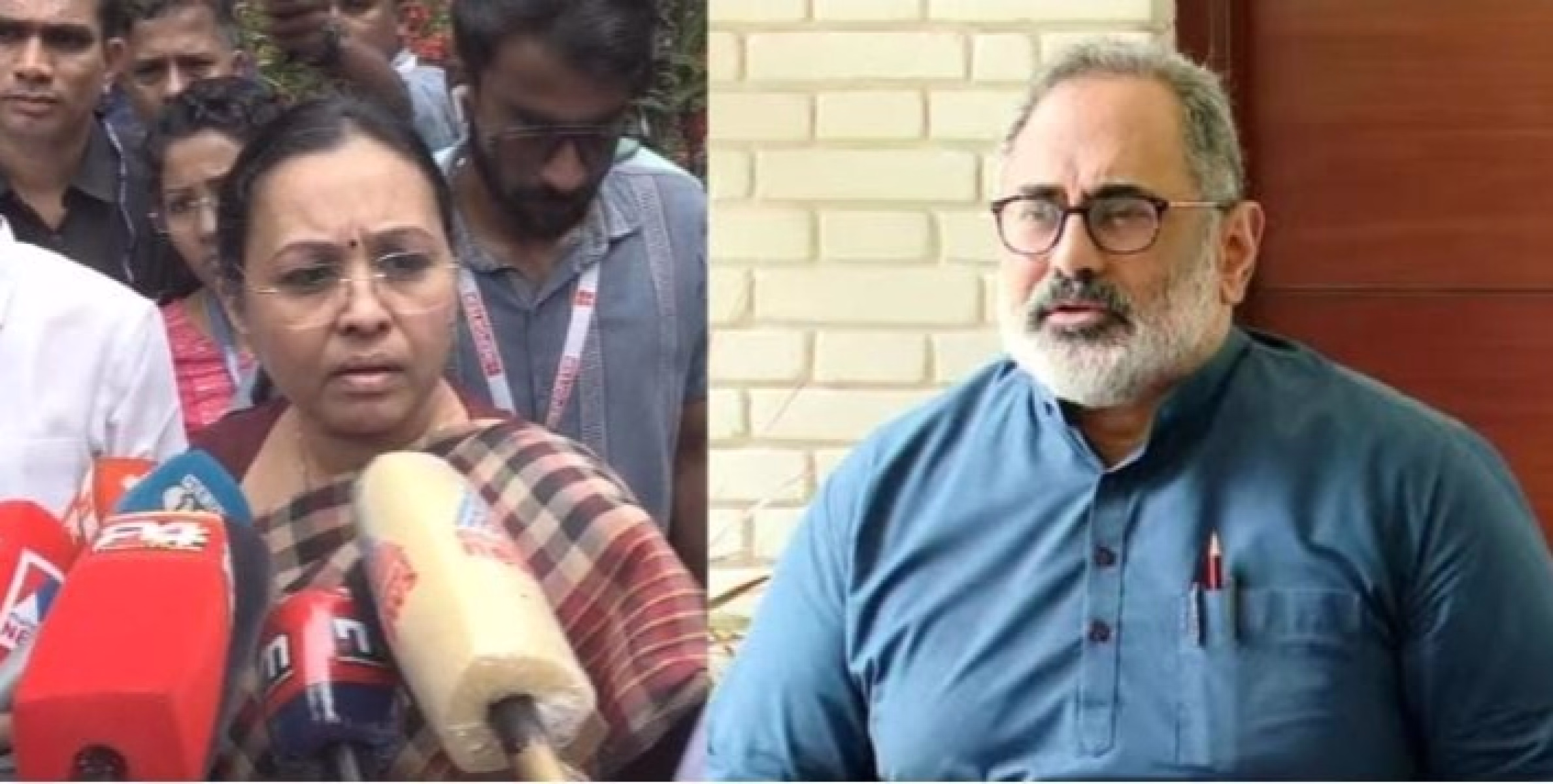 ‘മന്ത്രിമാർ രക്ഷാപ്രവർത്തനം വൈകിപ്പിച്ചു; ബിന്ദുവിന് നീതി കിട്ടണം, അതുവരെ ബിജെപി സമരത്തിന് ഇറങ്ങും’; രാജീവ്‌ ചന്ദ്രശേഖർ
