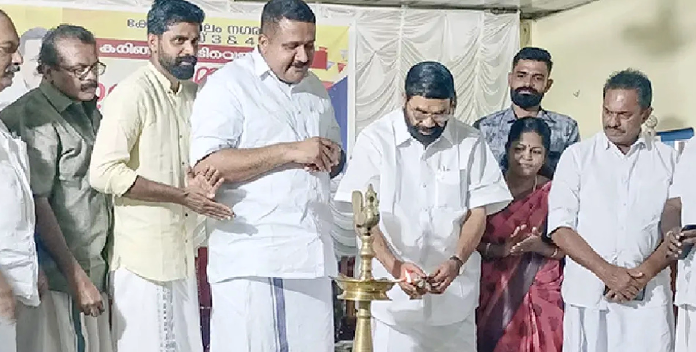 കരിങ്ങഴ കുടിവെള്ളപദ്ധതിയുടെ  നിർമാണത്തിന്‌ തുടക്കമായി  