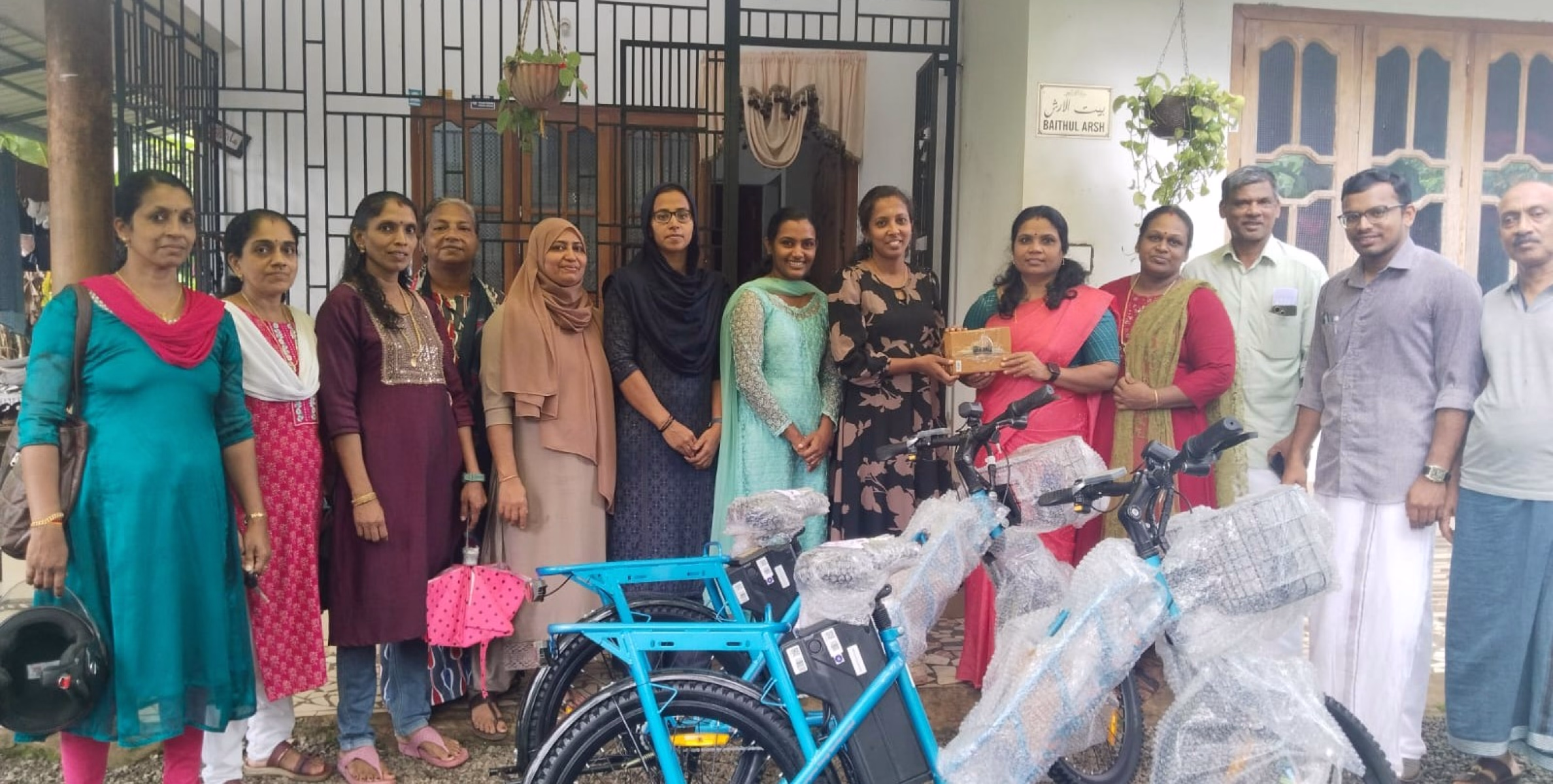 പാട്യം ഗ്രാമപഞ്ചായത്തില്‍ ഇ-സൈക്കിള്‍ വിതരണം