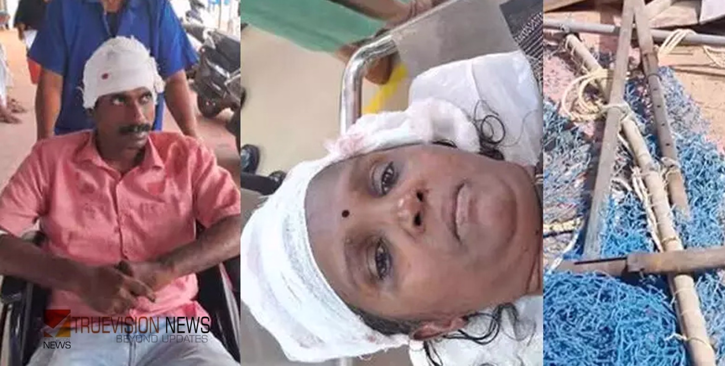 തലയില്‍നിന്ന് രക്തം വാര്‍ന്നൊഴുകുന്നു....റെയിൽവേസ്റ്റേഷനിൽ നിര്‍മാണ പ്രവൃത്തിക്കിടെ ഇരുമ്പ് കമ്പി തലയിൽ വീണു; കൊല്ലത്ത് രണ്ട് യാത്രക്കാർക്ക് ഗുരുതര പരിക്ക്