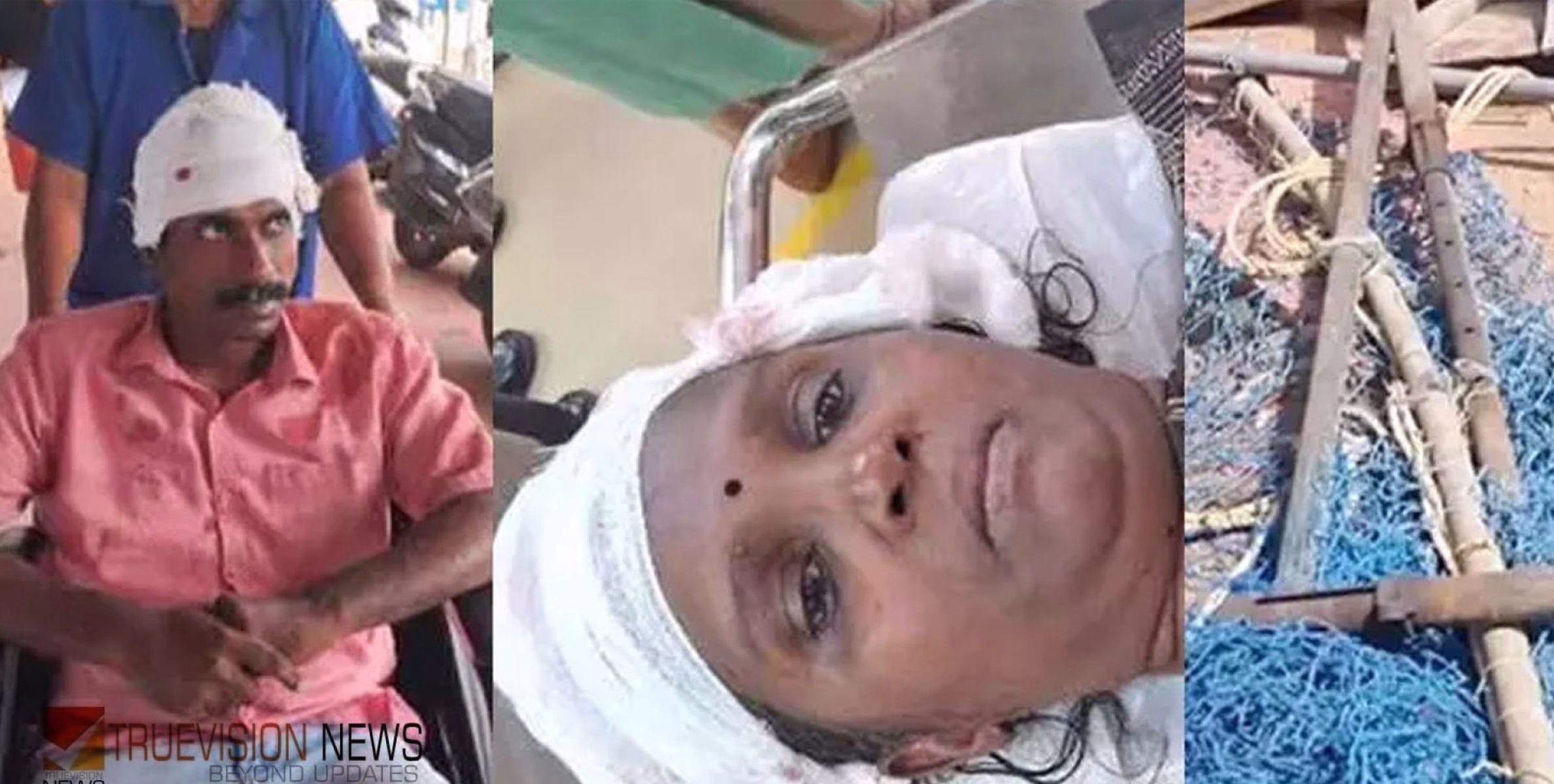റെയിൽവേ സ്റ്റേഷനിൽ നിർമാണത്തിലിരുന്ന കെട്ടിടത്തിൽനിന്ന് കമ്പി തലയിൽ വീണ് രണ്ട് യാത്രക്കാർക്ക് ഗുരുതര പരിക്ക്