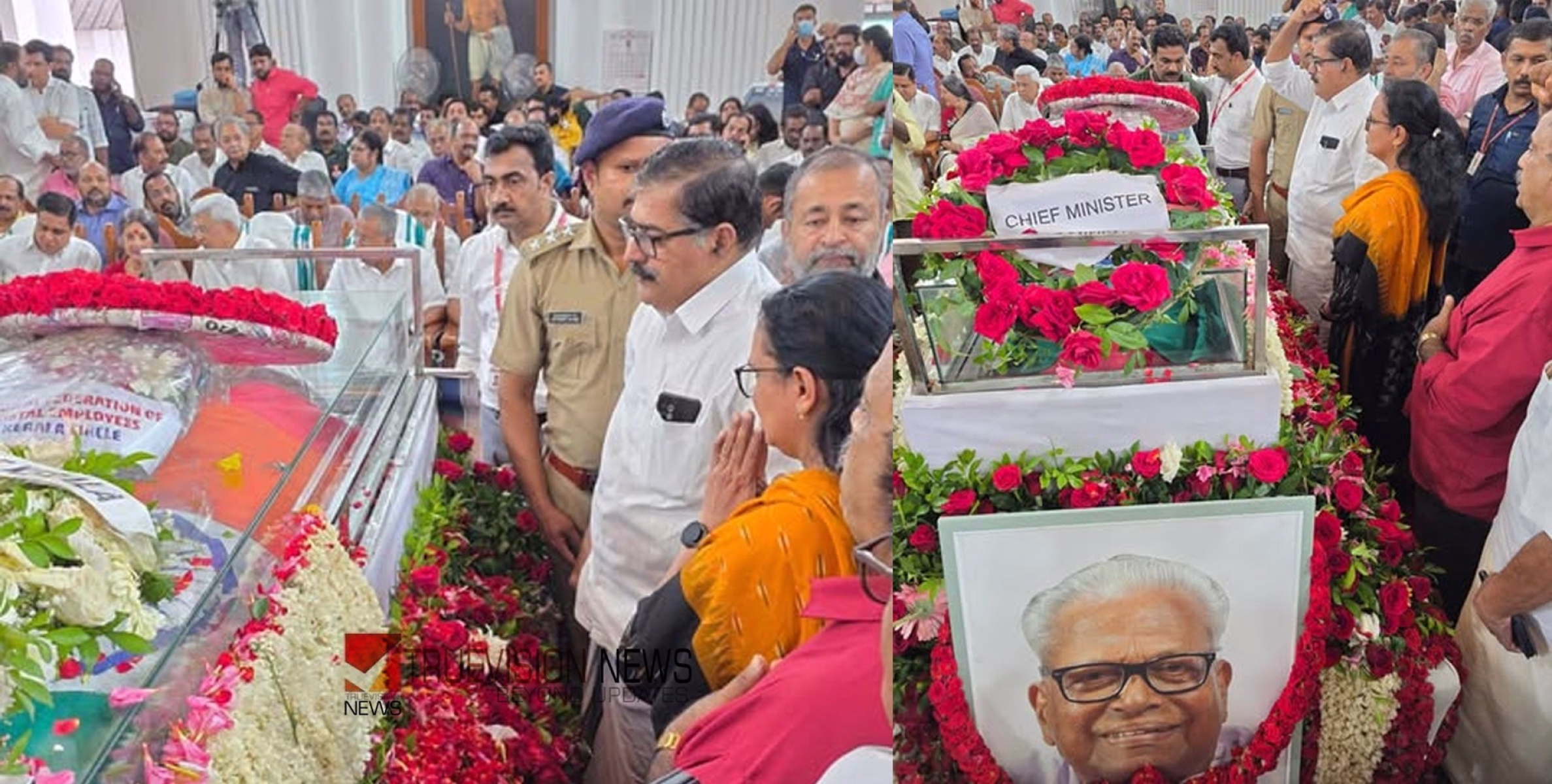 'ഈ ഇരുട്ടു താണ്ടാൻ ഇനിയെന്താണ് ബാക്കിയുള്ളത്...? കേരളത്തെ സൃഷ്ടിച്ച ആ കാലത്തിൻ്റെ അവസാനത്തെ വിളക്കുമാടമാണ് അണഞ്ഞത്', വി എസ് ഓർമ്മയിൽ കെ കെ രമ