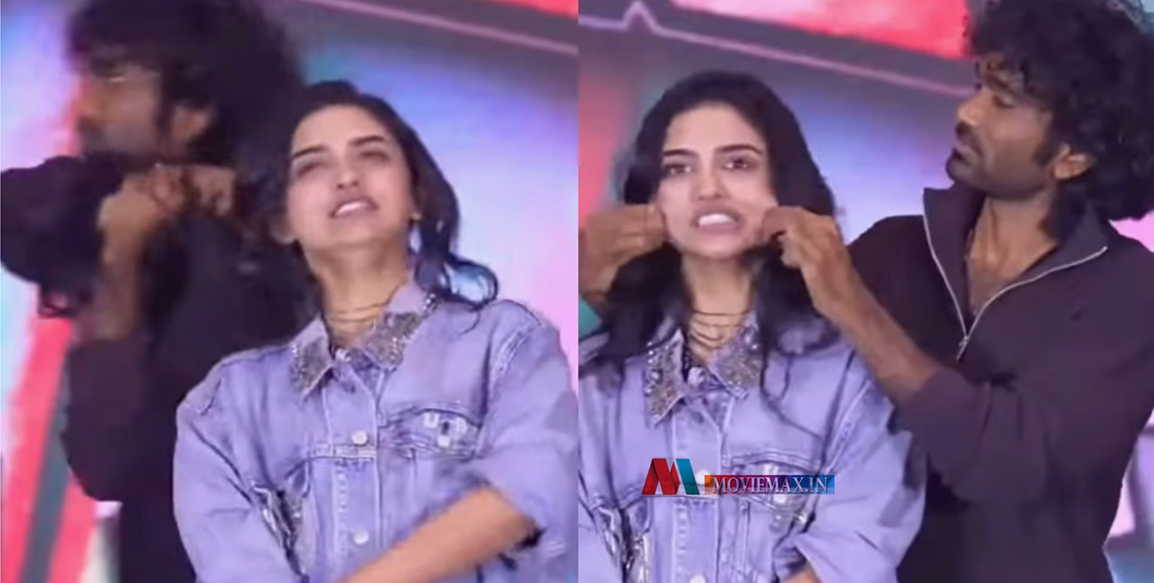 'ഇതത്ര ക്യൂട്ട് അല്ല';മമിതയുടെ കവിളിൽ നുള്ളിയും മുടിയിൽ പിടിച്ചും പ്രദീപ് രംഗനാഥൻ, വീഡിയോ വൈറൽ