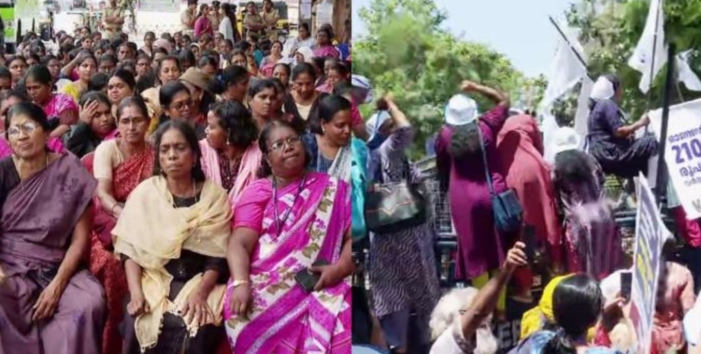 ആശാവർക്കർമാർ സെക്രട്ടേറിയറ്റിന് മുന്നിലെ രാപകൽ സമരം അവസാനിപ്പിക്കുന്നു