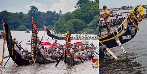 #nehrutrophyboatrace |  'കാരിച്ചാൽ കായൽ രാജാവ്'; തുടർച്ചയായി അഞ്ചാം തവണയും കപ്പടിച്ച്  ചരിത്രമെഴുതി പള്ളാത്തുരുത്തി ബോട്ട് ക്ലബ്ബ്