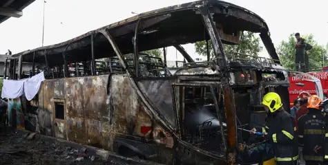 #SchoolbusFire | അതിദാരുണം: സ്കൂൾ ബസിന് തീപിടിച്ച് 25 വിദ്യാർത്ഥികൾക്ക് ദാരുണാന്ത്യം