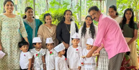   #childrensday | ചാച്ചാജിയായി എത്തി സമ്മാനങ്ങളും മധുര പലഹാരവും, അംഗൻവാടികളിൽ  ശിശുദിനം ആഘോഷമാക്കി കസ്തൂർബാ മഹിളാ സമാജം