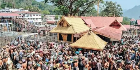 ശബരിമലയിലേക്ക് തീര്‍ഥാടക പ്രവാഹം; ദിവസേന എത്തുന്ന തീര്‍ഥാടകരുടെ എണ്ണം 70000 കടന്നു