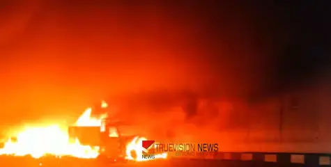 #Fire | പൊലീസ് കസ്റ്റഡിയിലെടുത്തത് ഇഷ്ടപ്പെട്ടില്ല; സ്റ്റേഷനിലെ കസ്റ്റഡി വാഹനത്തിന് തീവെച്ചു, ഒരാള്‍ പിടിയില്‍