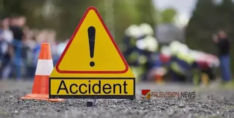 #accident | കോളേജ് വിദ്യാർത്ഥികൾ സഞ്ചരിച്ച ബസ് നിയന്ത്രണം വിട്ട്  മറിഞ്ഞ് അപകടം; മൂന്ന് പേർക്ക് പരിക്ക് 