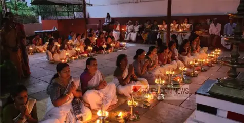 കിഴക്കെ ചമ്പാട് ഋഷിക്കര മൂപ്പൻ്റവിട ഭഗവതി ക്ഷേത്രത്തിൽ സർവ ഐശ്വര്യ പൂജ നടത്തി.