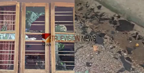 വളയം ചുഴലിയിൽ അക്രമിസംഘം വീട് എറിഞ്ഞ് തകർത്തു