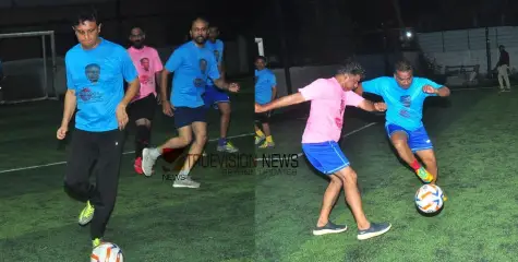 എൻ്റെ കേരളം; ആവേശമായി സെലിബ്രിറ്റി ഫുട്ബോൾ മത്സരം 
