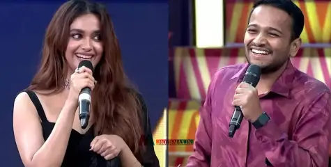 'ബേസിൽ കാരണം നായികമാര്‍ക്ക് ജീവിക്കാന്‍ ബുദ്ധിട്ടാണ്, എല്ലാ ആഴ്ചയും ഓരോ സിനിമ കാണും' -കീര്‍ത്തി സുരേഷ്