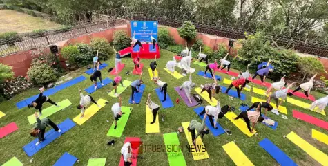 വനിതകൾക്ക് പ്രത്യേക യോഗ പരിപാടിയുമായി കുവൈത്തിലെ ഇന്ത്യൻ എംബസി