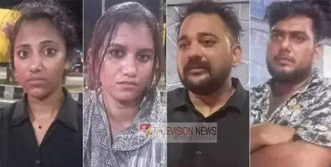 തലശേരി, കണ്ണൂർ സ്വദേശിനികൾ ഉൾപ്പടെ നാലുപേർ  27 ഗ്രാം എംഡിഎംഎയുമായി പിടിയിൽ