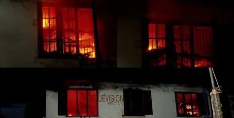 കോഴിക്കോട് ആക്രി ഗോഡൗണിന് തീപിടിച്ചു; തീ അണയ്ക്കാനുള്ള ശ്രമം തുടരുന്നു