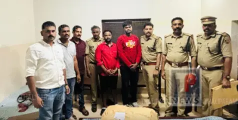 സ്വകാര്യ ടൂറിസ്റ്റ് ഹോമിൽ നടത്തിയ പരിശോധനയിൽ വിൽപ്പനക്കായി സൂക്ഷിച്ച 10 കിലോ കഞ്ചാവ് പിടികൂടി