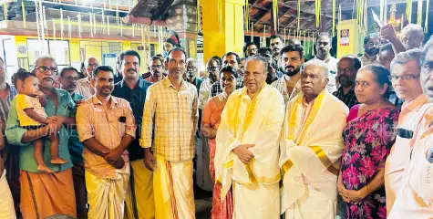 മാണിക്കോത്ത് തെരു മഹാഗണപതി ക്ഷേത്രത്തില്‍ പുനഃപ്രതിഷ്ഠാദിനം ആഘോഷിച്ചു
