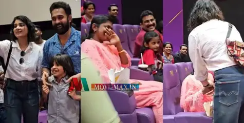'സർക്കീട്ട്' കണ്ട് കണ്ണീരണിഞ്ഞ് പ്രേക്ഷക, അരികിലെത്തി ആശ്വസിപ്പിച്ച് ദിവ്യപ്രഭ  