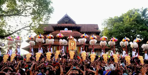 ഗുരുതര ആരോപണവുമായി പാറമേക്കാവ് ദേവസ്വം: 'തൃശ്ശൂർ പൂരത്തിനിടെ എഴുന്നള്ളിച്ച ആനകളുടെ കണ്ണിലേക്ക് ലേസർ അടിച്ചു'