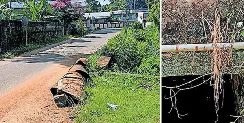പൈങ്ങാരപ്പിള്ളി-പുളിക്കമാലി-തുപ്പംപടി റോഡ്: അപകടാവസ്ഥയിലായ കലുങ്ക് അതേപടി 