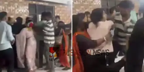 ഇനി ഒരുപെണ്ണിനോടും ഇങ്ങനെ ചെയ്യരുത്; വിവാഹവാഗ്ദാനം നല്‍കി പറ്റിച്ചു, യുവാവിനെ വിവാഹവേദിയിലെത്തി തല്ലി യുവതി