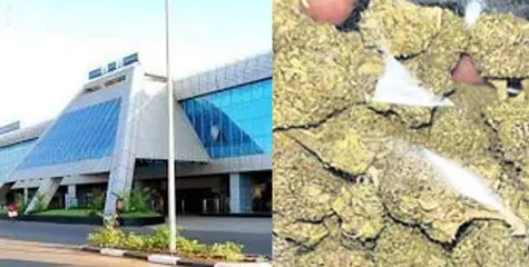 കരിപ്പൂര്‍ വിമാനത്താവളത്തില്‍ ഹൈബ്രിഡ് കഞ്ചാവുമായി യുവാക്കള്‍ പിടികൂടി