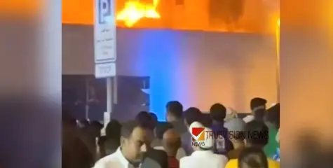 അൽ ബർഷയിലെ കെട്ടിടത്തിൽ വൻ തീപിടിത്തം