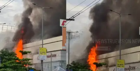 വസ്ത്ര വ്യാപാര കേന്ദ്രത്തില്‍ വന്‍ തീപിടിത്തം