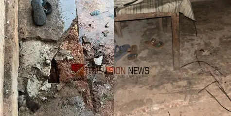 ഇടിമിന്നൽ; ചെക്യാട് രണ്ട് വീടുകൾക്ക് നാശനഷ്ടം, വയറിംഗിൽ പൊട്ടിത്തെറി