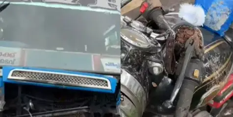 കോഴിക്കോട് ചെറുവണ്ണൂരില്‍ ബൈക്കിൽ സ്വകാര്യ ബസിടിച്ച് നാലുപേർക്ക് പരിക്ക്; രണ്ടുകുട്ടികളുടെ നില ഗുരുതരം