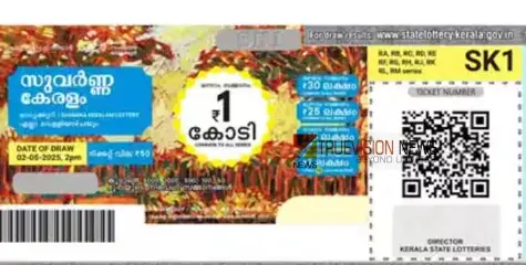 ഒരുകോടി നിങ്ങൾക്കോ ? സുവർണ കേരളം നറുക്കെടുപ്പ് ഫലം പ്രഖ്യാപിച്ചു