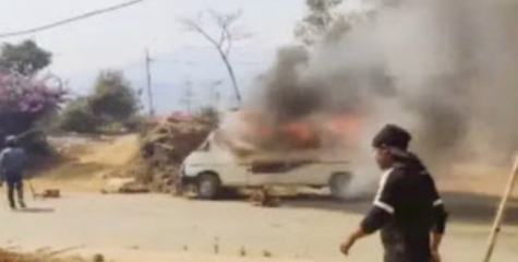 മണിപ്പുരില്‍ വീണ്ടും സംഘര്‍ഷം.