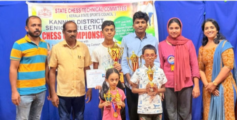 സീനിയർ സെലക്ഷൻ ചെസ്സ് ചാമ്പ്യൻഷിപ്പിൽ ആൽഫ്രഡ് ജോ ജോൺ ചാമ്പ്യനായി 