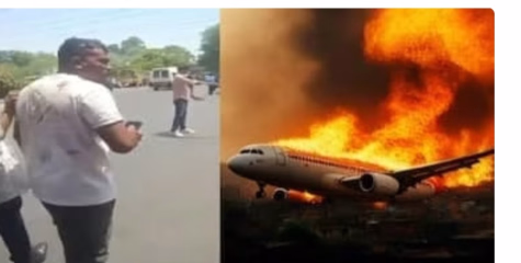 വിമാനപകടത്തിൽ നിന്നും അത്ഭുതകരമായി രക്ഷപ്പെട്ട് ഇന്ത്യൻ വംശജൻ 