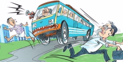 അശ്രദ്ധമായി വണ്ടി ഓടിച്ച ഡ്രൈവർക്കെതിരെ കേസ് :യാത്രക്കാരി കയറുന്നതിനു മുൻപേ വണ്ടി വിടുകയും യുവതിയുടെ കൈക്ക് ഡോറിനിടയിൽ പെട്ട് പരിക്ക് സംഭവിക്കുകയുമായിരുന്നു 