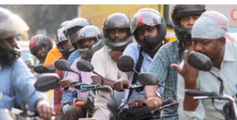 എബിസി യും രണ്ട് ഹെൽമറ്റുകളും നിർബദ്ധമാക്കി കേന്ദ്രം :പുതുവർഷം ഒന്നിന് തന്നെ പ്രാബല്യത്തിൽ വരും 
