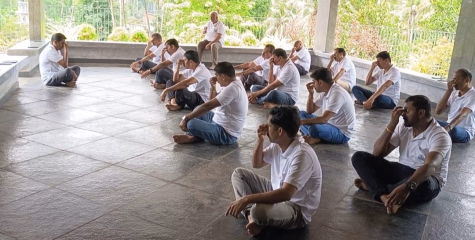 പേരാവൂർ ഗുഡ് എർത് ചെസ്സ് കഫെയിൽ  അന്താരാഷ്ട്ര യോഗദിനം ആചരിച്ചു