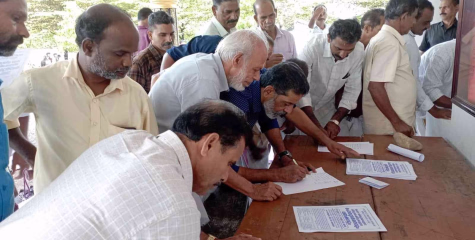 ആനമതിൻ്റെ ഉയരം വർദ്ധിപ്പിക്കണം: ചെട്ടിയാംപറമ്പ് പള്ളിയുടെ നേതൃത്വത്തിൽ ഒപ്പുശേഖരണം നടത്തി