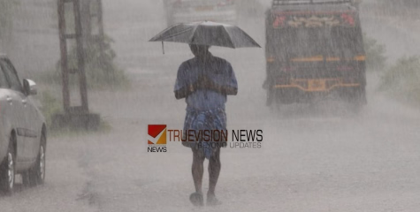 മഴ ... മ‍ഴ...കുട കുട ....;  ഇനി മഴക്കാലം; കേരളത്തിൽ അഞ്ച്  ജില്ലകളിൽ ഇന്ന്  യെല്ലോ അലർട്ട് 