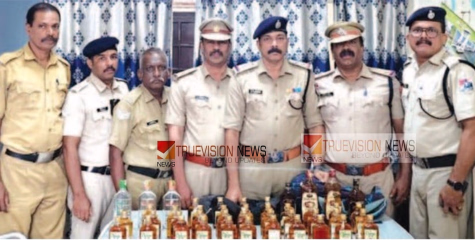  ഇതുകുറേ ഉണ്ടല്ലോ ...; തലശ്ശേരി റെയിൽവേ സ്റ്റേഷനിൽ 42 കുപ്പി മാഹി മദ്യം പിടിച്ചെടുത്തു