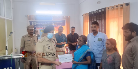 സി പി എ എസ് പദ്ധതി; സന്തോഷിൻ്റെ കുടുംബത്തിന് സഹായ ഫണ്ട് കൈമാറി