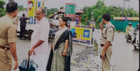 പാപ്പിനിശ്ശേരിയിലെ ഗതാഗതക്കുരുക്ക്: പരിഹാരത്തിനായി ഡിവൈഡറുകൾ സ്ഥാപിച്ച് അധികൃതർ