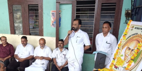 തമിഴ്നാട് മുൻമുഖ്യമന്ത്രി കെ കാമരാജിന്റെ 123 ആം ജന്മദിനാഘോഷം കണ്ണൂർ നേതാജി പബ്ലിക് ഫൗണ്ടേഷന്റെ ആഭിമുഖ്യത്തിൽ സംഘടിപ്പിച്ചു.