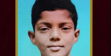 സ്കൂൾ വിദ്യാർഥി ഷോക്കേറ്റ് മരിച്ചു.